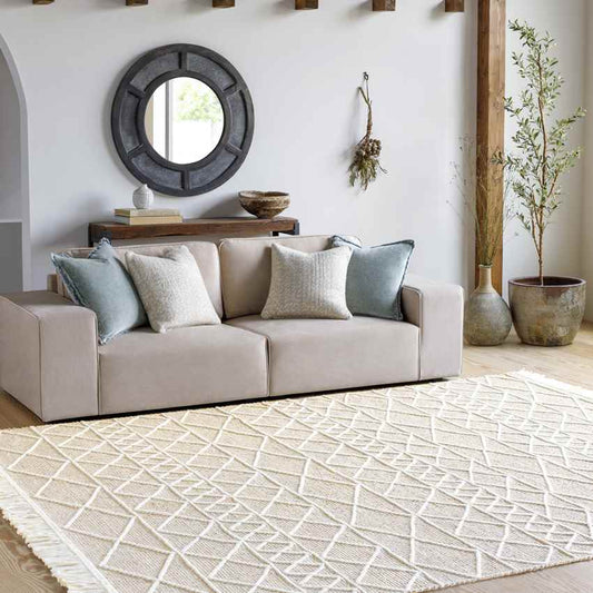 New Lenox Global Cream Area Rug