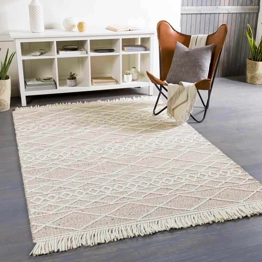 New Lenox Global Cream Area Rug