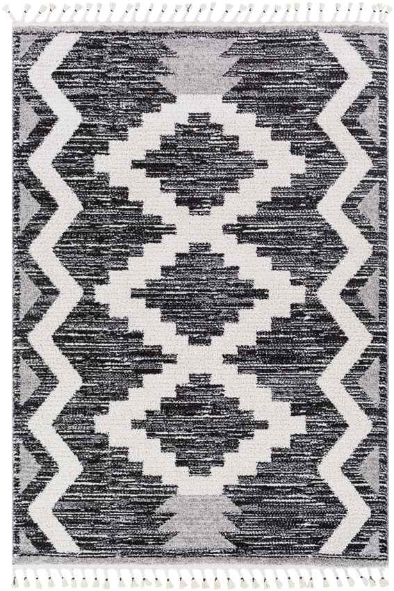 Fishers Global Black Area Rug