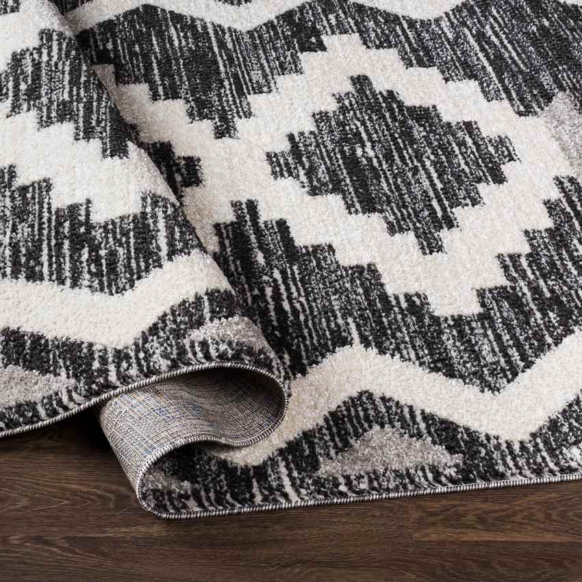 Fishers Global Black Area Rug