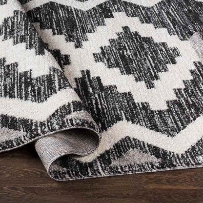 Fishers Global Black Area Rug