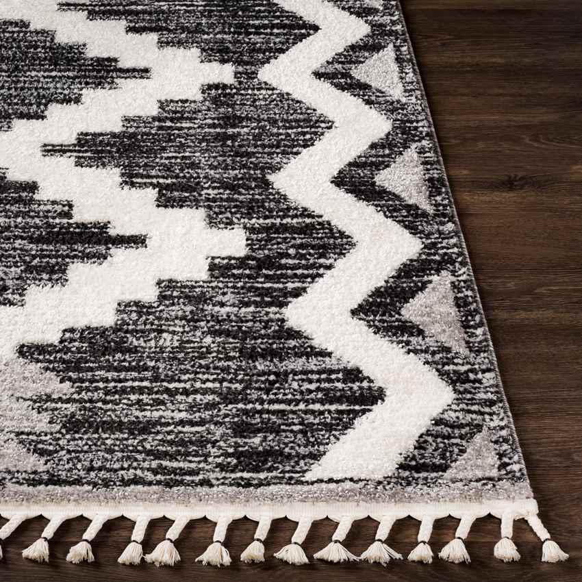 Fishers Global Black Area Rug