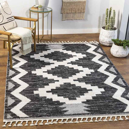 Fishers Global Black Area Rug