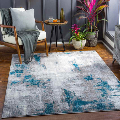 Dole Modern Medium Gray Area Rug