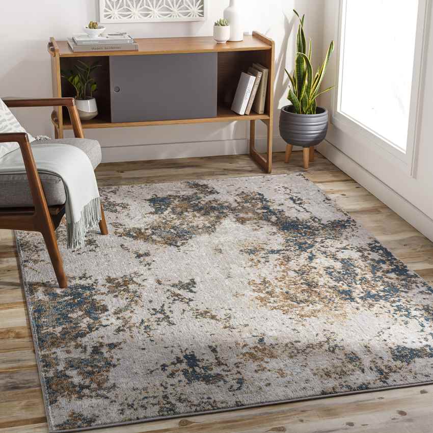 St Libory Modern Cream Area Rug