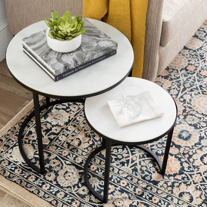 Lech Ivory End Table