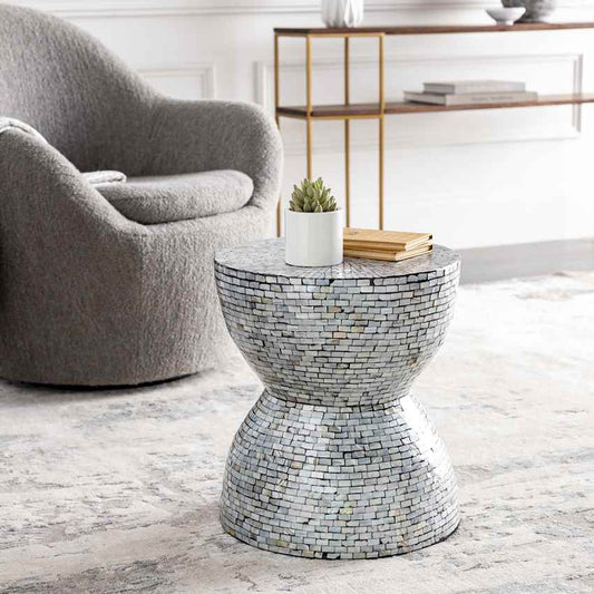 Ungenach Blue End Table