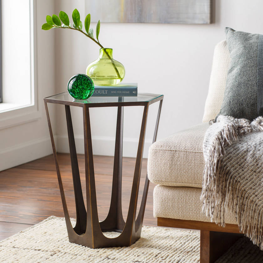 Vocklabruck Brown End Table