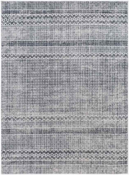Rake Global Charcoal Area Rug