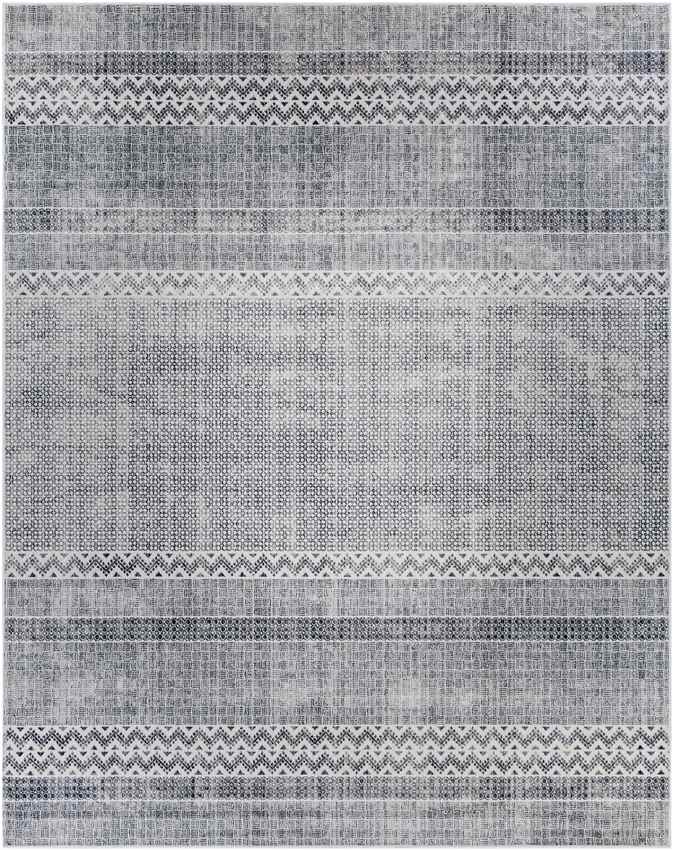 Rake Global Charcoal Area Rug