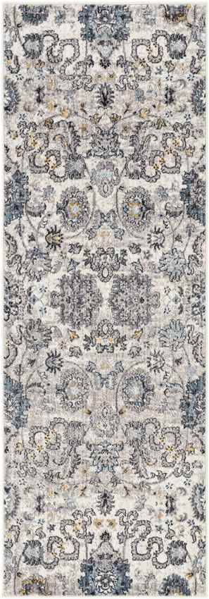 Riceville Traditional Ivory Area Rug