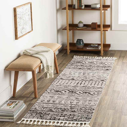 Rinard Global Dark Brown Area Rug