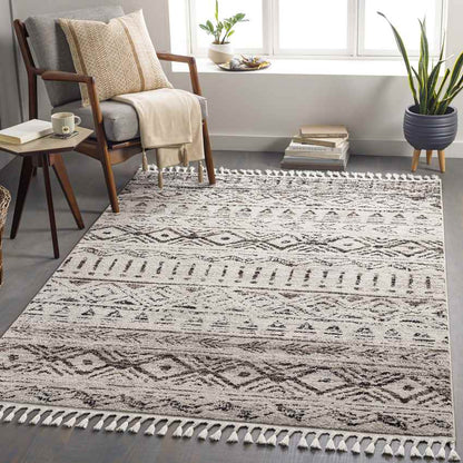 Rinard Global Dark Brown Area Rug