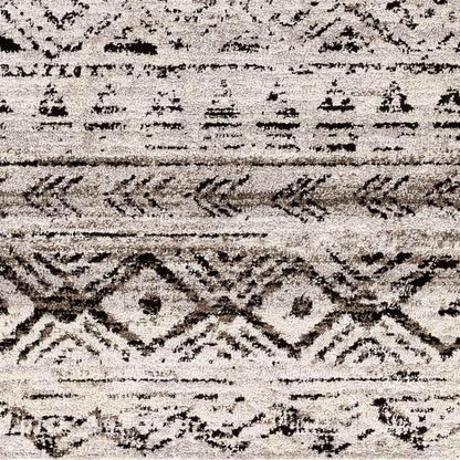 Rinard Global Dark Brown Area Rug