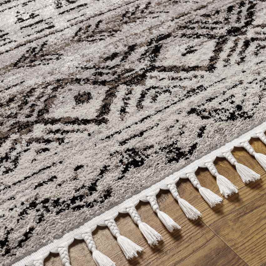 Rinard Global Dark Brown Area Rug