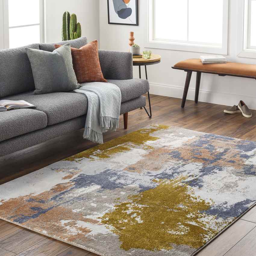 Kevil Modern Ivory Area Rug