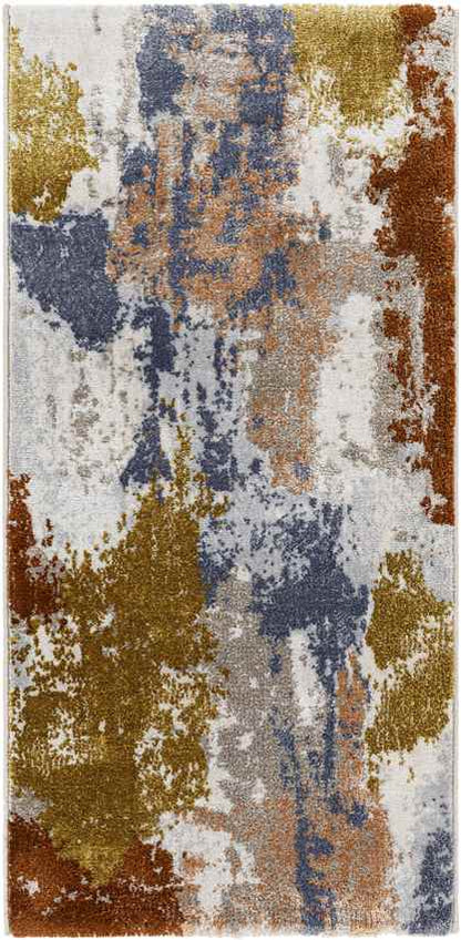 Kevil Modern Burgundy Area Rug