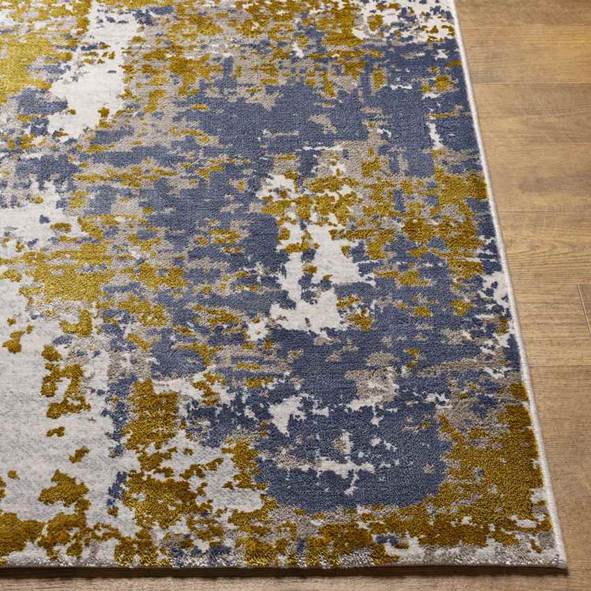Knott Modern Navy Area Rug