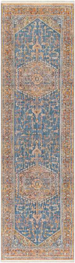 Sanborn Traditional Rust Area Rug