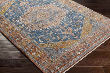 Sanborn Traditional Rust Area Rug