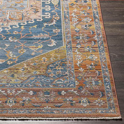 Sanborn Traditional Rust Area Rug