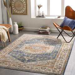 Sanborn Traditional Beige Area Rug
