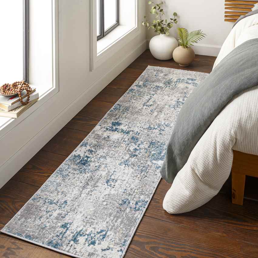 Sheldahl Modern Teal Area Rug