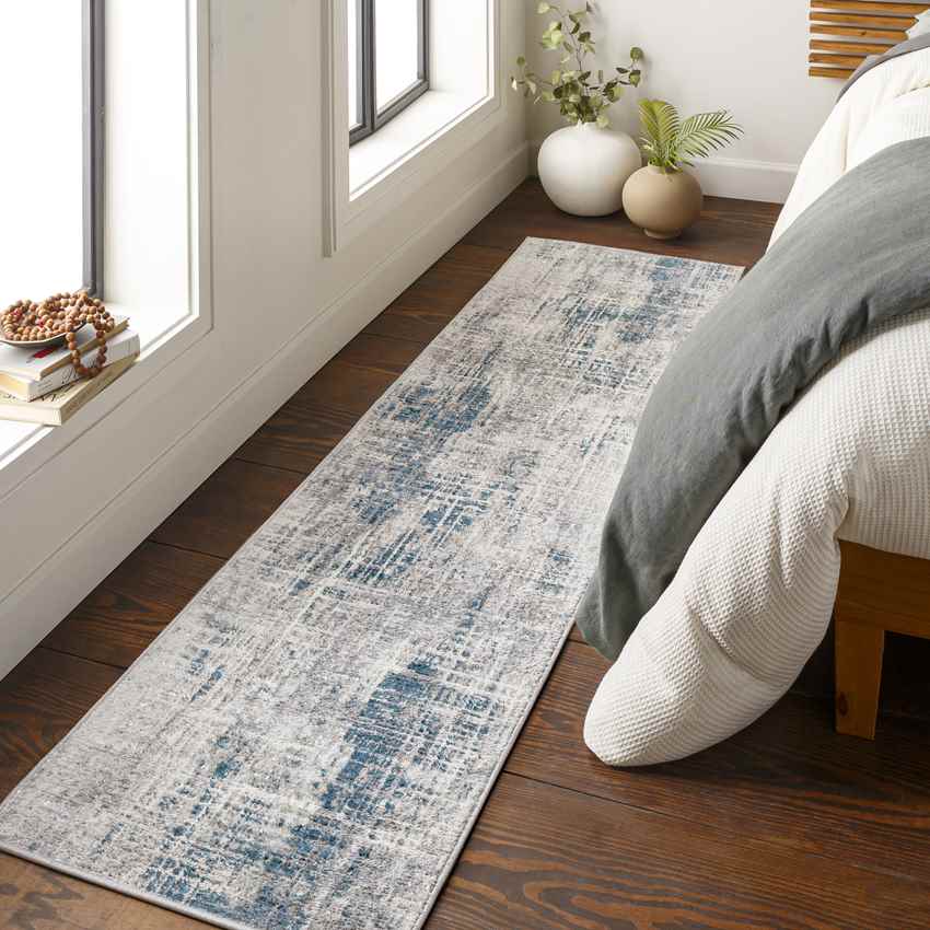 Sioux Modern Teal Area Rug