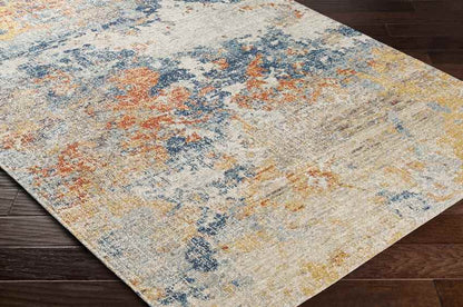 St Donatus Modern Burnt Orange Area Rug