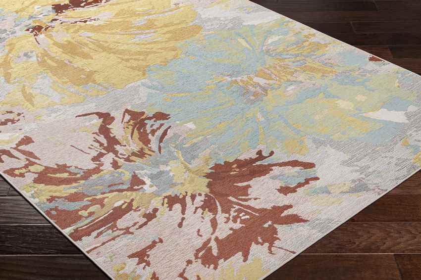 St Olaf Modern Gold Area Rug