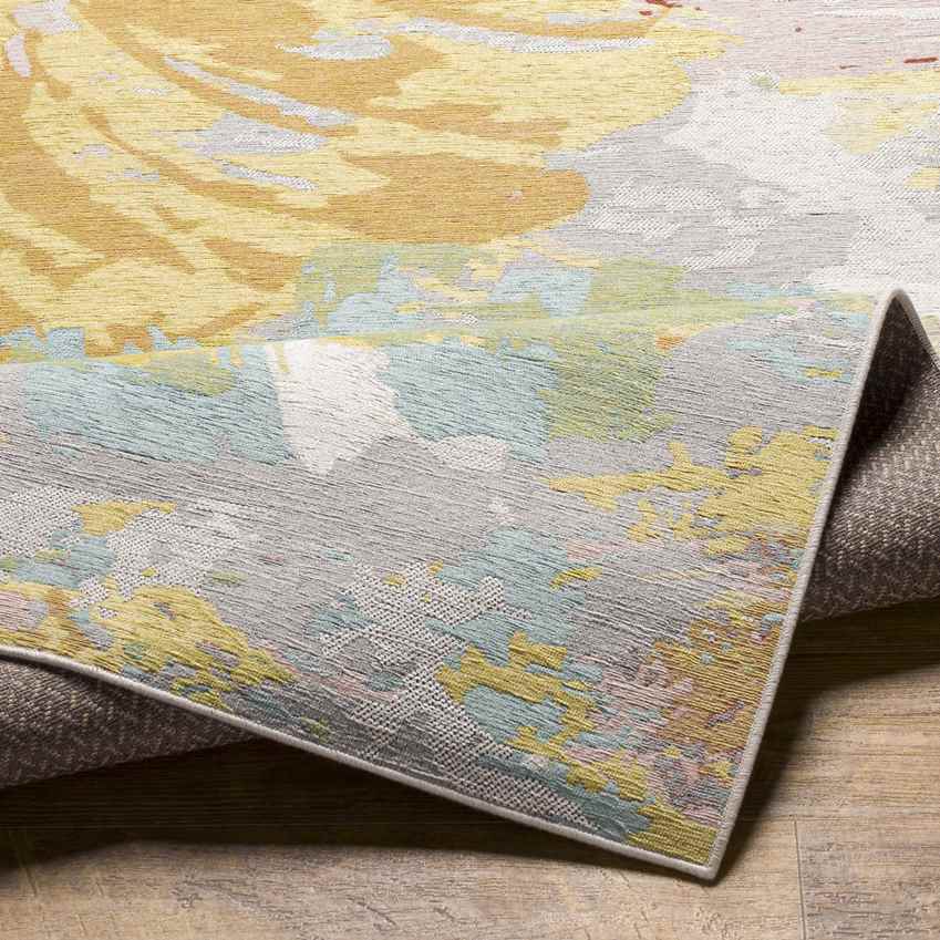 St Olaf Modern Gold Area Rug