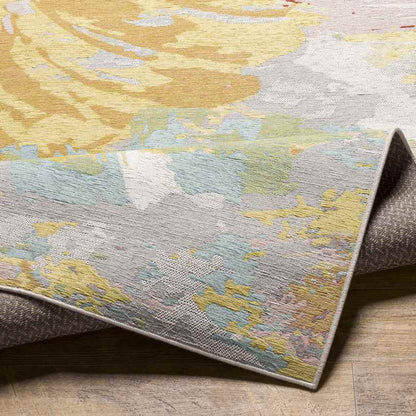 St Olaf Modern Gold Area Rug