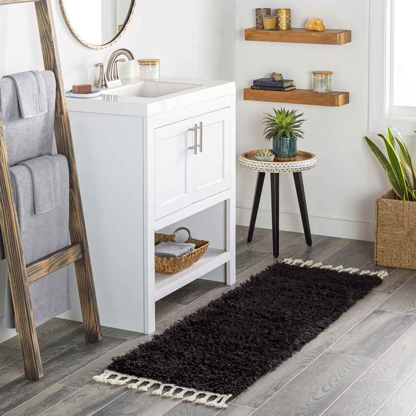 Thornburg Global Black Area Rug