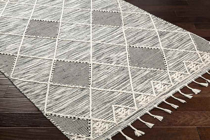 Udall Global Black Area Rug