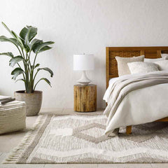 University Heights Global Olive Area Rug