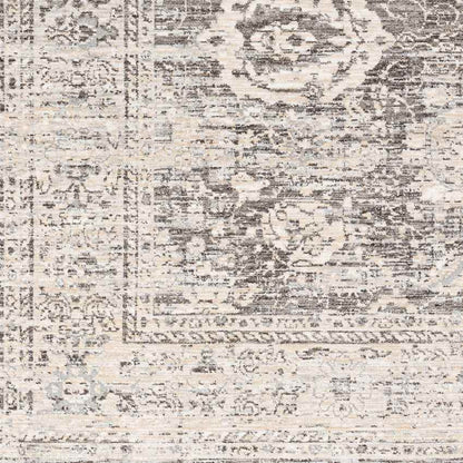 Van Wert Traditional Charcoal Area Rug