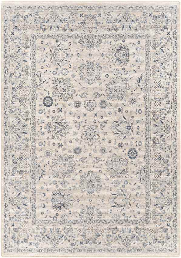 Villisca Traditional Beige Area Rug