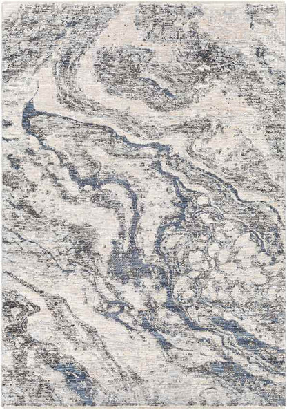 Vining Modern Charcoal Area Rug