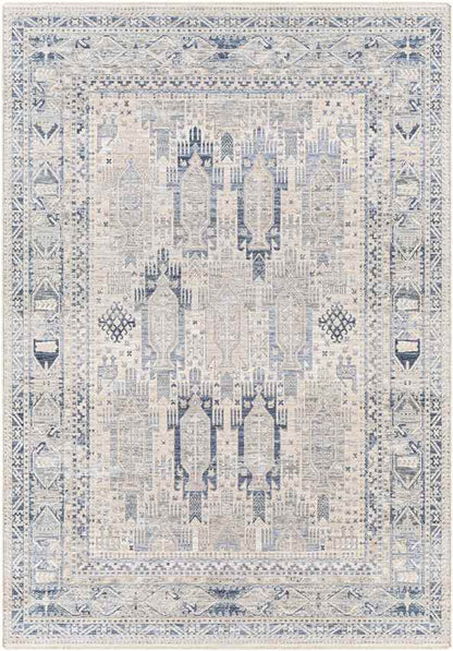 Vinton Traditional Beige Area Rug