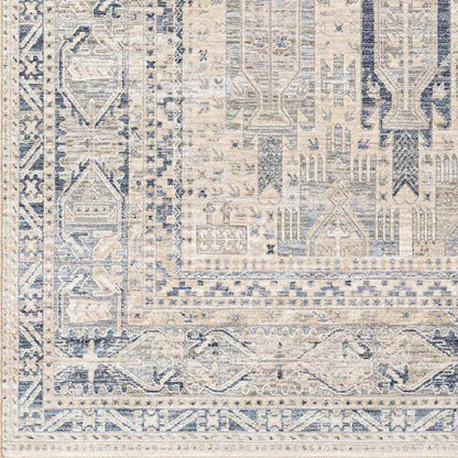 Vinton Traditional Beige Area Rug