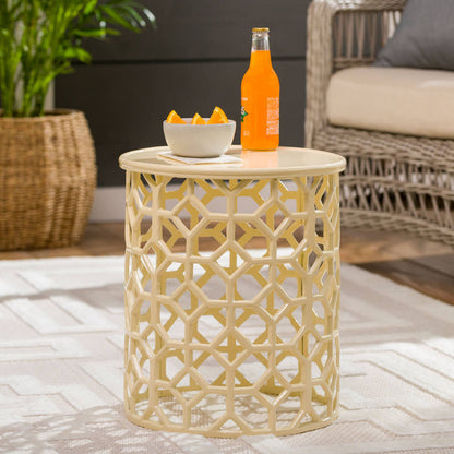 Steyregg Yellow End Table