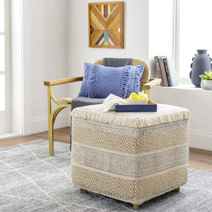 Novalja Brown Ottoman