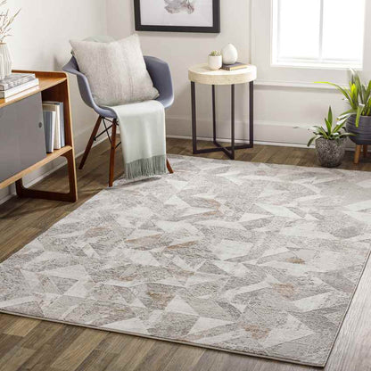 Gowrie Modern Beige Area Rug