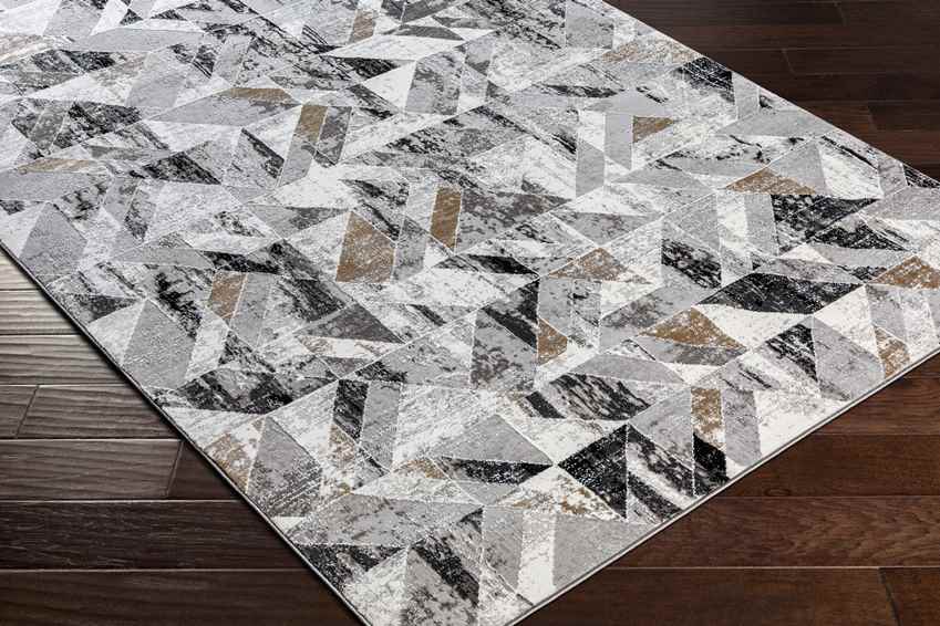 Gowrie Modern Charcoal Area Rug
