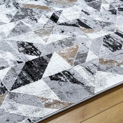 Gowrie Modern Charcoal Area Rug