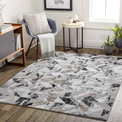 Gowrie Modern Charcoal Area Rug
