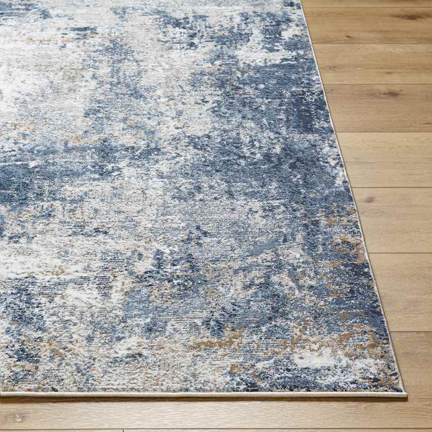 Grand Mound Modern Navy Area Rug