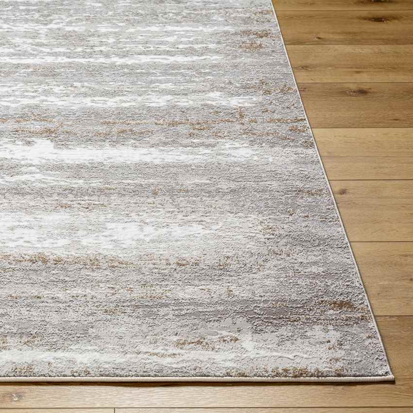 Gravity Modern Beige Area Rug