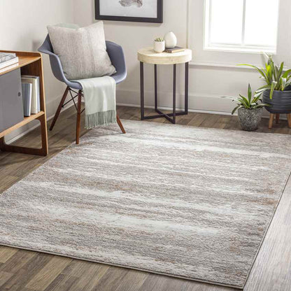Gravity Modern Beige Area Rug