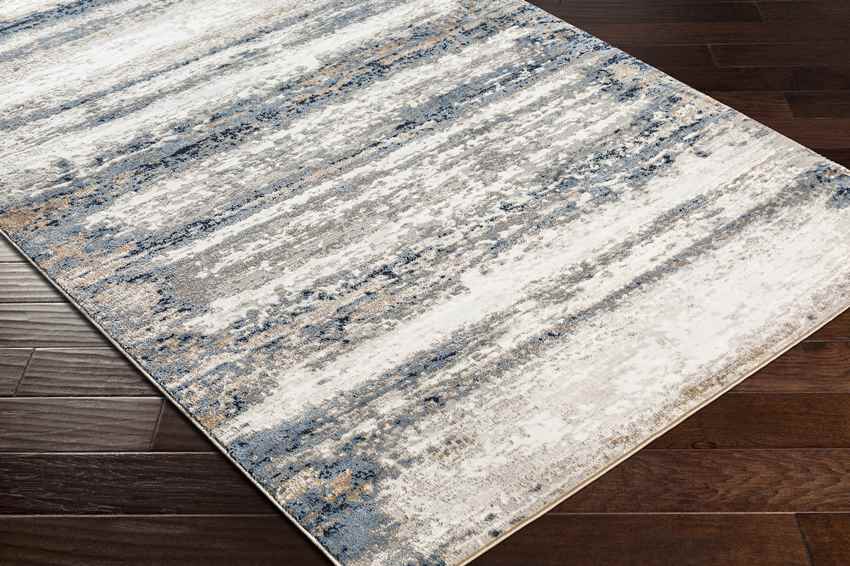 Gravity Modern Navy Area Rug